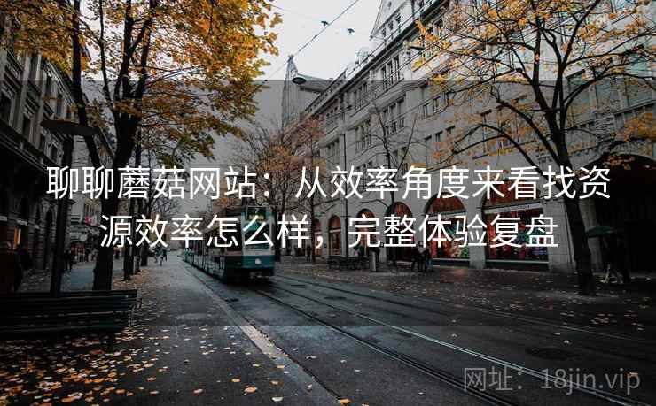 聊聊蘑菇网站:从效率角度来看找资源效率怎么样,完整体验复盘 聊聊蘑菇网站:从效率角度来看找资源效率怎么样,完整体验复盘
